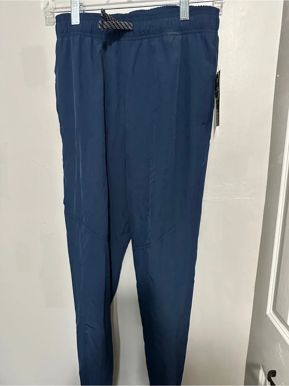 Boys Athletic Works Navy Drawstring Jogger Pants XL 14/16